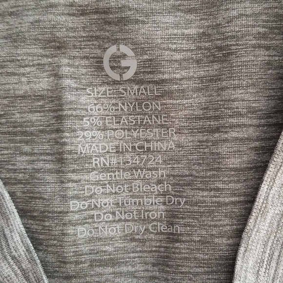 💕Cover Girl Grey 3/4 Legging Size S💕 - Picture 4 of 6